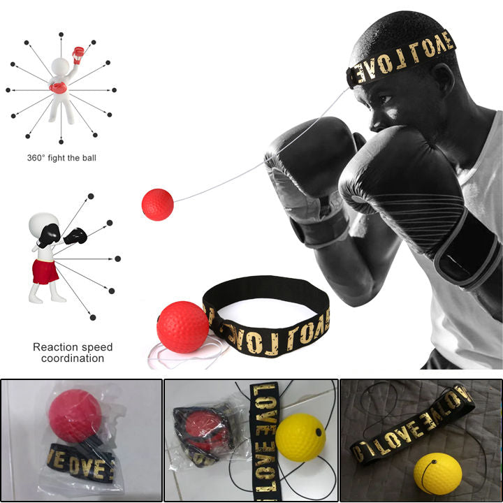 Using a Reflex Speed Ball Trainer for Boxing