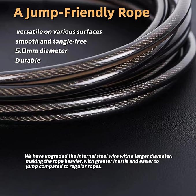 FlexRope Pro – Adjustable Jump Rope for Fitness & Weight Loss