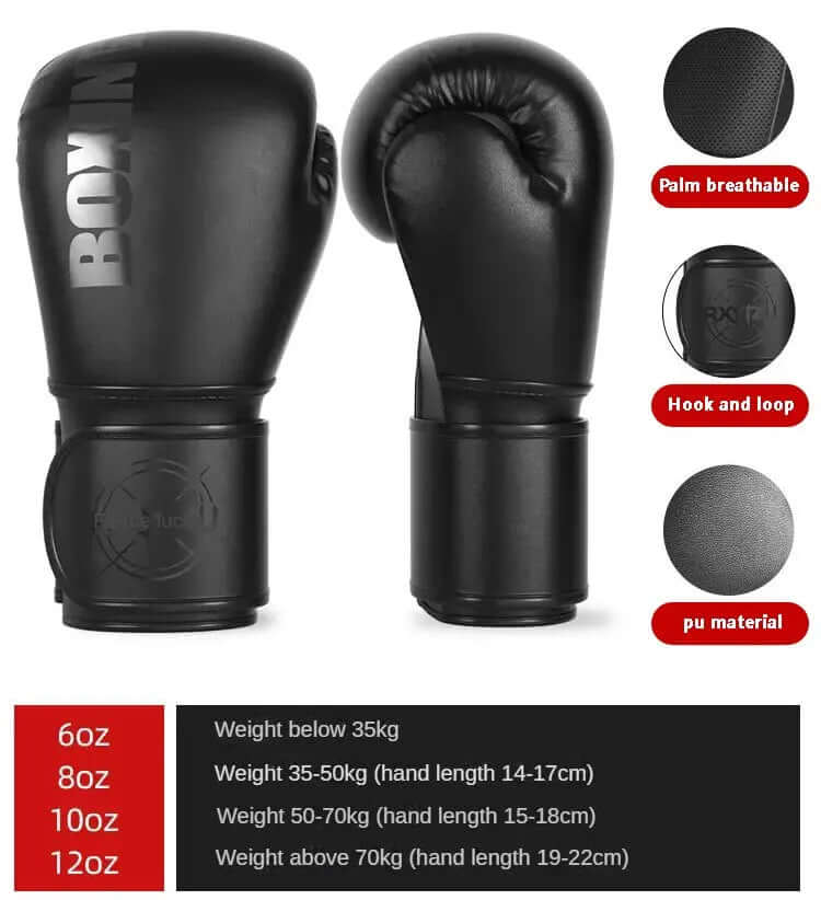 Ultimate Martial Arts Gloves: Versatile PU Training Gear for All Ages Product Description: • Superior PU Build: These gloves are constructed from top-grade PU material, promising durability and longevity even under intense usage. • Universal Design: Creat