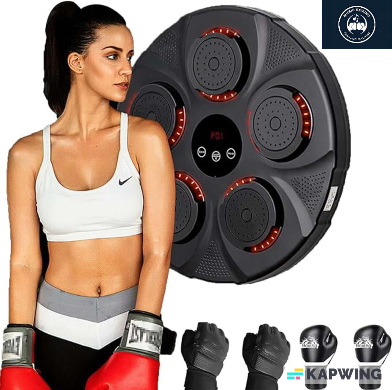 Elite Music Boxing Training Machine: A state-of-the-art boxing training equipment designed to elevate your workouts with rhythmic beats and dynamic sessions.